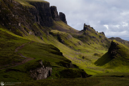 The Quiraing (1), Isle of Skye, July 2022   