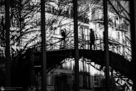 Window Reflection, Canal St. Martin, January 2025 