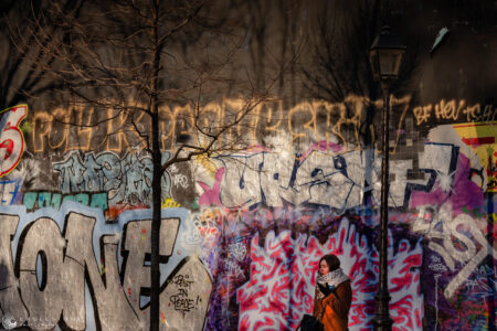 Wall of Graffiti, Paris 10th, January 2025 