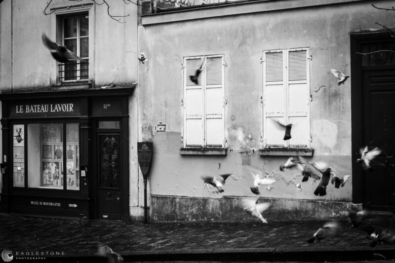 Le Bateau Lavoir, Montmartre, January 2025