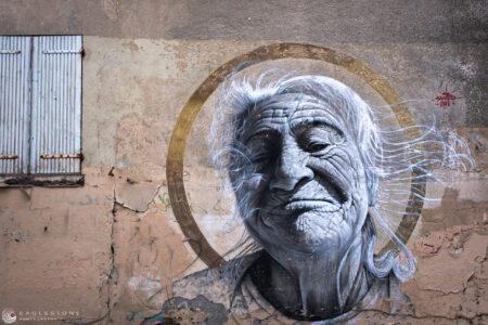 Mural, Montmartre, January 2025 