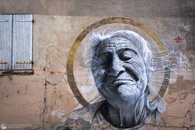 Mural, Montmartre, January 2025 