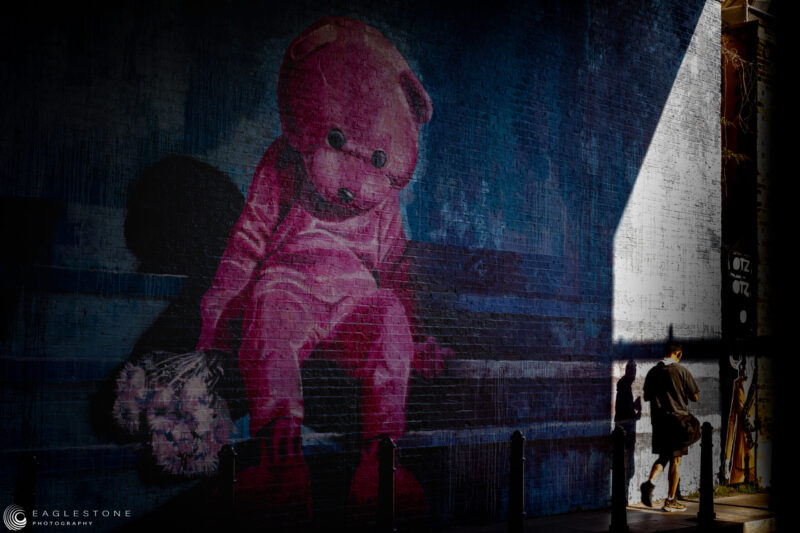 Shoreditch, London (mural by LIAP), October 2024